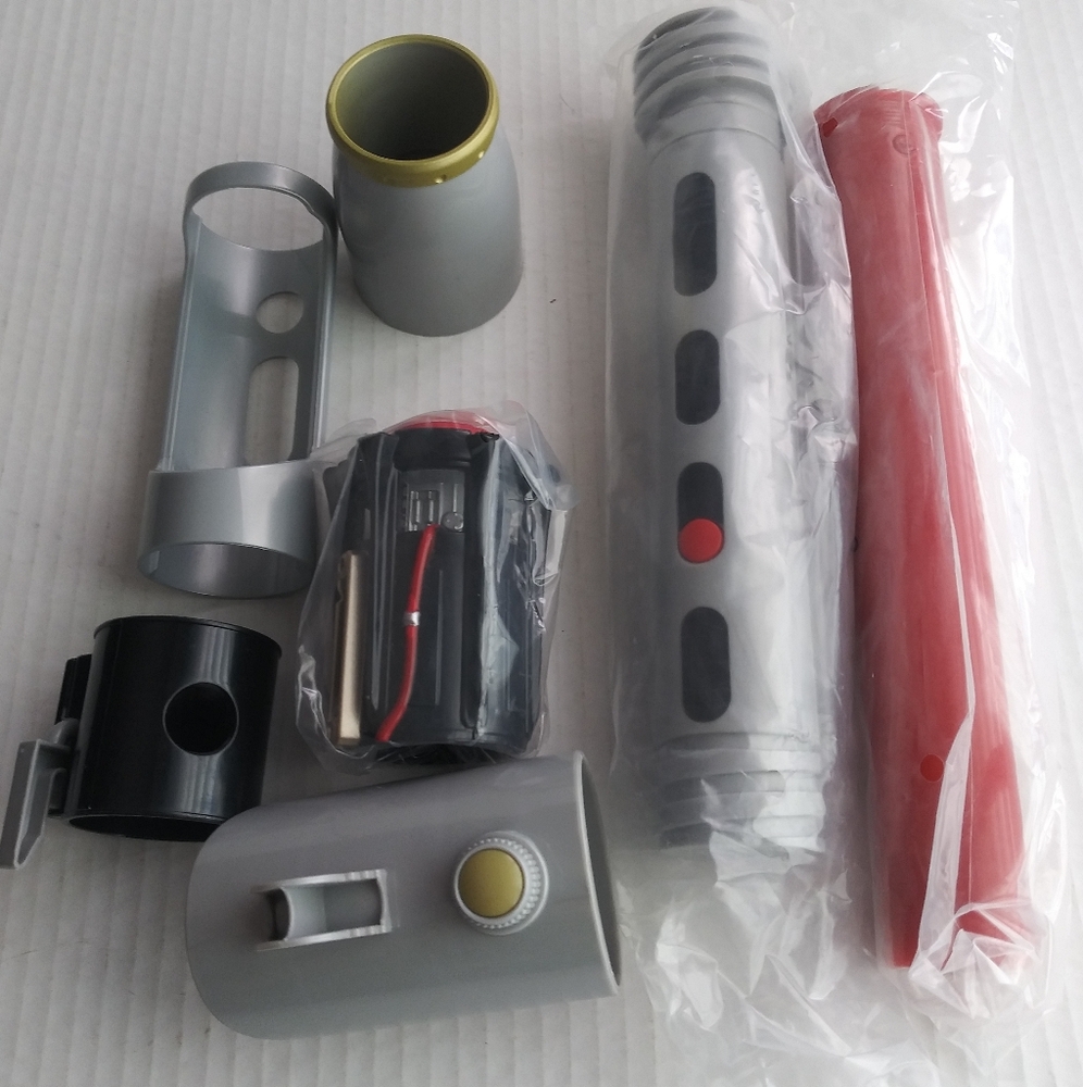 Star Wars Build Your Own New Red Lightsaber with Light & Sounds Disney Parks